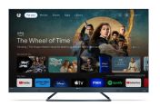 Телевизор Sharp 50FQ5EG, 50" QLED  GOOGLE TV, 4K Ultra HD 144Hz Quantum Dot 3840x2160 Aluminium Slim Frameless, AQUOS AI, DVB-T/T2/C/S/S2, 500 NIT, Active Motion 1400, HARMAN/KARDON, HDR10, Dolby Atmos, Dolby Vision, DTS:X, Google Assistant, HDMI eARC, Mi