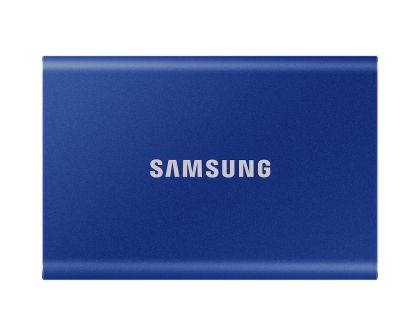 Външен SSD Samsung T7 Indigo Blue, 1000GB