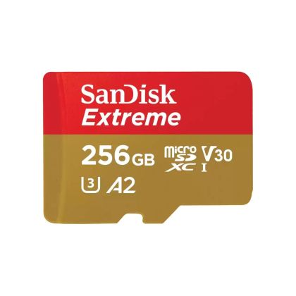 Карта памет SANDISK Extreme microSDXC, 256GB