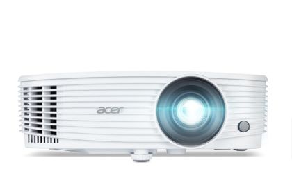 Мултимедиен проектор Acer Projector P1357Wi, DLP, WXGA(1280x800), 4800 ANSI Lumens, 20000:1, 1.3x, 3D ready, VGA in/out, 2xHDMI, RCA, Audio in/out, USB type A (5V/1A), Wireless dongle included, Speaker 1x10W, RS232,  Lamp life up to 15000h, Auto Keystone,