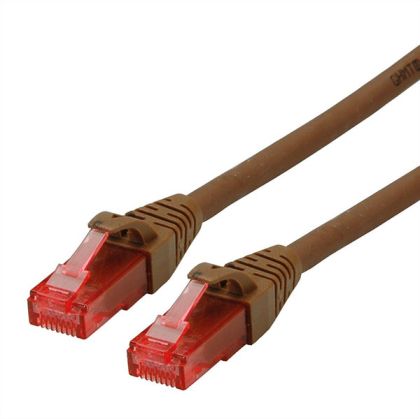 Patch cable UTP Cat. 6 5m, Brown 21.15.2585