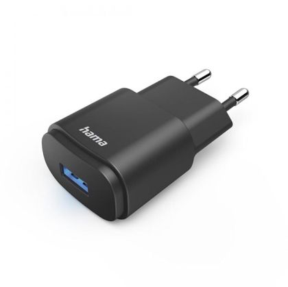 USB-A Charger, 6W HAMA-201644, Black