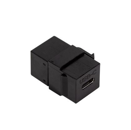 Adapter USB C-C, F/F, keystone coupler, NK0032