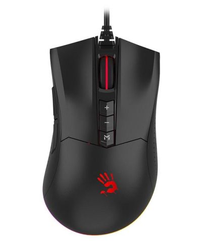 Геймърска оптична мишка А4 Bloody ES9 ESPORTS, Жична, USB, RGB, 6200cpi, Черен