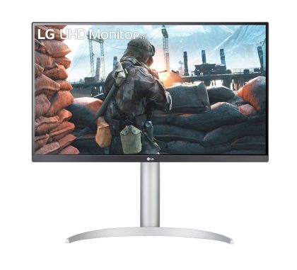 Монитор LG 27UP650P-W, 27" UHD 4K IPS AG, DCI-P3 95%, Cinema Screen, 5ms, 1200:1, Mega DFC, 400 cd/m2, 3840x2160, AMD FreeSync, HDR 10, VESA Display HDR 400, HDMI, DisplayPort, FreeSync, Headphone out, Height Adjustable, Pivot Tilt, Reader Mode, Black