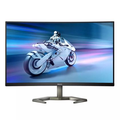 Монитор Philips Evnia 32M1C5500VL, 31.5" Curved 1500R VA WLED, 2560x1440@165Hz, 4ms GtG, 1ms MPRT, 250cd m/2, 3000:1, Mega Infinity DCR, Adaptive Sync, FlickerFree, Low Blue Light, Tilt, 2xHDMI, DP