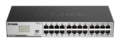 Суич D-Link DGS-1024D/E, 24 портов 10/100/1000, Desktop, rack mount