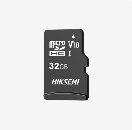 Памет Hiksemi microSDHC 32G, Class 10 and UHS-I TLC, Up to 92MB/s read speed, 15MB/s write speed, V10 with Adapter