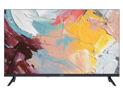 Телевизор Sharp Blaupunkt BA32H4382QEB, 32" Android TV, LED HD READY TV 1366x768 Frameless, 1 000 000:1, DVB-T/T2/C/S/S2, Speaker 2x8W, Chromecast Built-in, Dolby Digital, 3xHDMI, CI+, USB, Lan, Wi-Fi, Video/Audio input (3 x RCA), 2 pole Stand