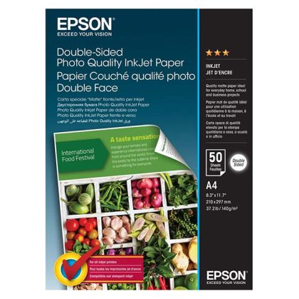 Photo Paper Epson DS Photo Quality Inkjet A4,50pcs