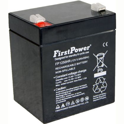 Батерия FirstPower FP5-12 - 12V 5Ah F2