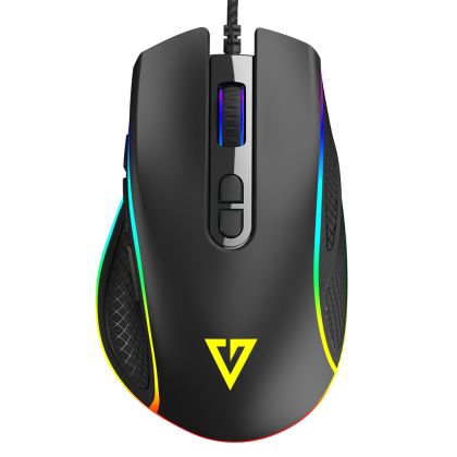 Mouse Modecom Volcano Veles RGB Gaming, Black