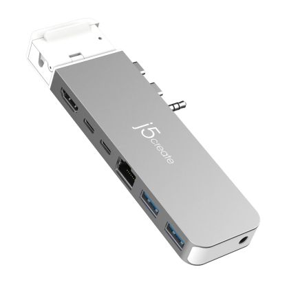 Докинг станция j5create JCD395, USB4 Hub, MagSafe Kit, За MacBook Pro 2021/2022