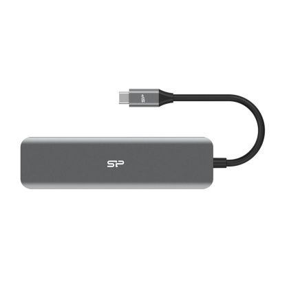 Докинг станция Silicon Power Boost SU20, 7 в 1, USB-C