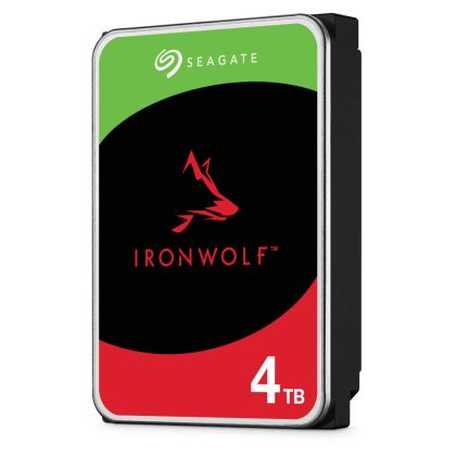 Твърд диск Seagate IronWolf 4TB ( 3.5", 256MB, 5400 RPM, SATA 6Gb/s )