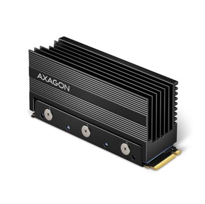 Cooler for M.2 SSD, passive, alum.,AXAGON CLR-M2XL