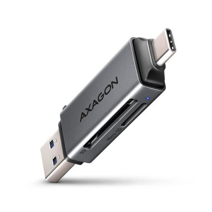 Cardreader USB3-A/C, SD/Micro SD, AXAGON CRE-DAC