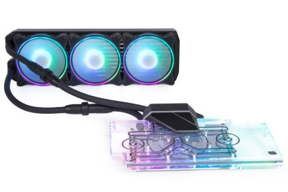 Система с водно охлаждане Alphacool Eiswolf 2 AIO - 360mm RTX 3080/3090 ROG Strix with Backplate