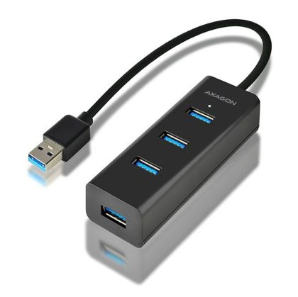 HUB USB to 4xUSB3.0, AXAGON HUE-S2B