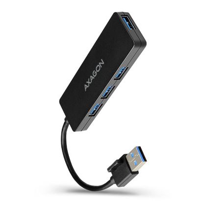 HUB USB3-А to 4xUSB3 A, Slim, AXAGON HUE-G1A