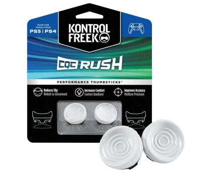 Аксесоар Performance Thumbsticks KontrolFreek White CQC Rush PS5 за DualSense