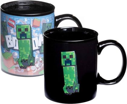 Чаша Paladone Minecraft Creeper Heat Change Mug