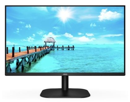 Монитор AOC 27B2AM 27" WLED VA 1920x1080@75Hz, 4ms GTG, 250cd/m2, 4000:1, 20M:1 DCR, Low Blue Light, Tilt, D-SUB, HDMI, Speakers, Black