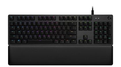 Геймърска механична клавиатура Logitech, G513 Carbon RGB, GX Brown Mechanical суичове