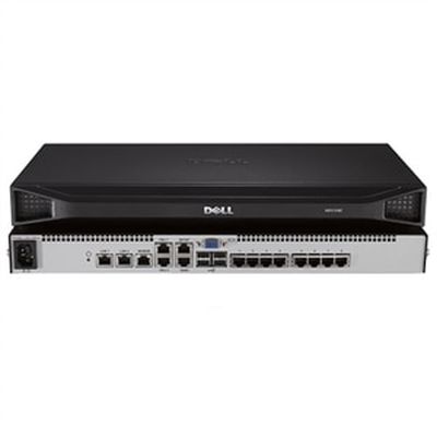 KVM превключвател Dell DMPU108e 8-port remote KVM switch with one remote one local user single power supply, DMPU108E