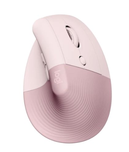 Мишка Logitech Lift Vertical Ergonomic Mouse - ROSE/DARK ROSE - EMEA