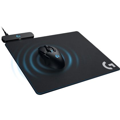 Зарядно устройство Logitech G Poweplay Wireless Charging System, Hard/Cloth Mouse Pad, G502/G703/G903/Pro X Superlight Compatible