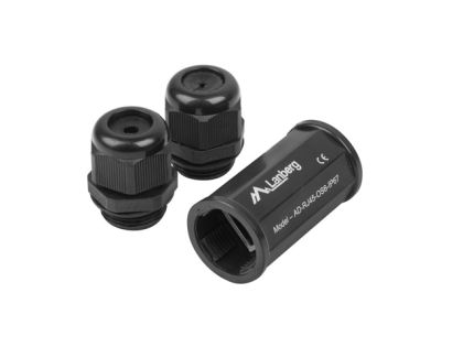 Конектор Lanberg RJ-45 inline coupler IP67 CAT.6 FTP waterproof