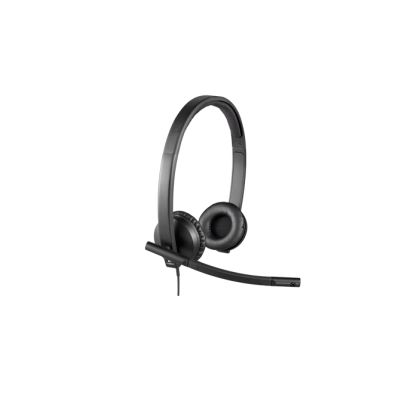 Слушалки Logitech USB Headset H570e Stereo, In-line Controls, Echo Cancellation, Noise-cancelling, USB