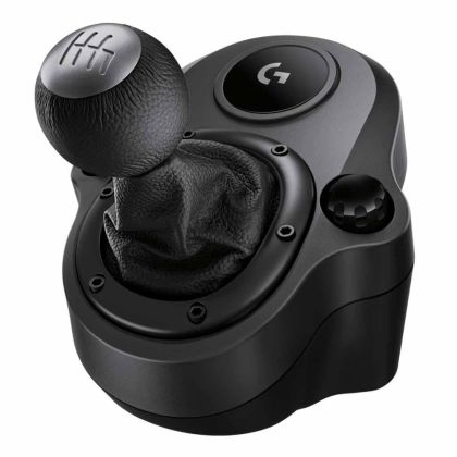 Скоростен лост Logitech G Shifter, Six Speeds, G923, G29 AND G920 Racing Wheels, Steel, Leather