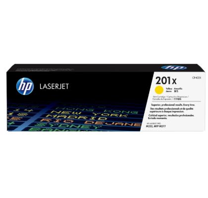 Консуматив HP 201X High Capacity Yellow Original LaserJet Toner Cartridge (CF402X)