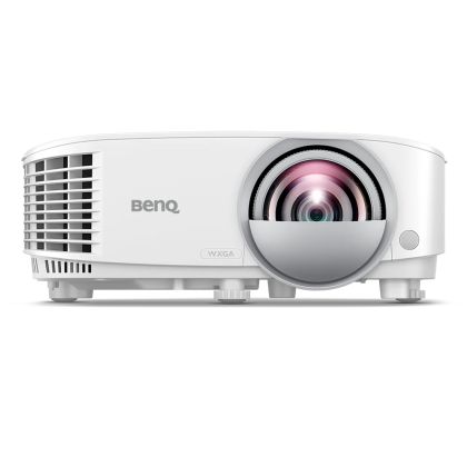 Мултимедиен проектор BenQ MW826STH, Short Throw, 87"@1m, WXGA 1280x800, 3500 AL, 20000:1, VGA, RCA, S-Video, 2xHDMI, Audio In/Out, Speaker 10W, USB (Type A) x1, LAN (RJ45) x1, IEC62368, Optional interactive kit(PW02/PT12)