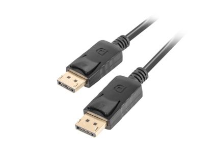 Кабел Lanberg display port M/M cable 1m 4K ,black