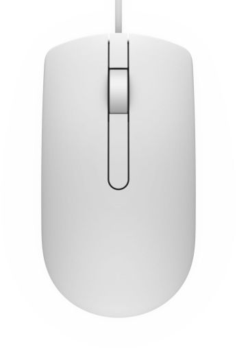 Мишка Dell MS116 Optical Mouse White