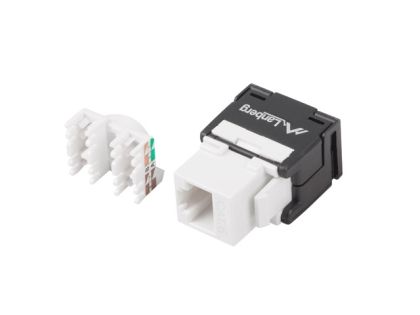 Конектор Lanberg keystone module toolless RJ45 180° UTP CAT.6a
