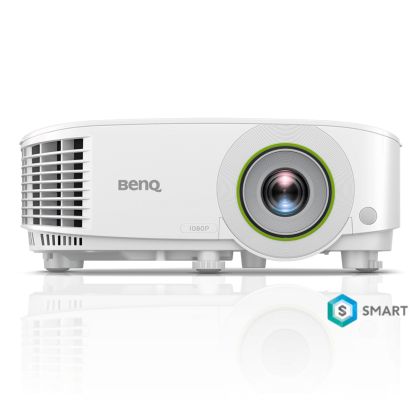 Мултимедиен проектор BenQ EH600 DLP 1080P, 16:9, 3500lm, Wireless Android-based Smart Projector 1.1X, Throw Ratio 1.47-1.62, HDMIx2 (1 for wireless dongle), Wireless projection (support Android, iOS, Windows,MAC,Chrome), Dual Band WiFi, BT 4.0, up to 1500