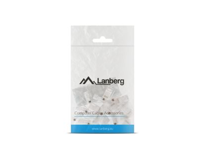 Конектор Lanberg RJ-45 UTP CAT.6 plug 8P8C (20 pcs)