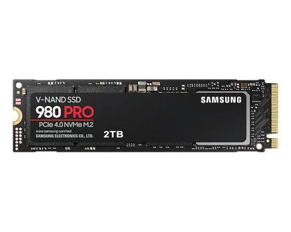 SSD SAMSUNG 980 PRO, 2TB, M.2 Type 2280, MZ-V8P2T0BW