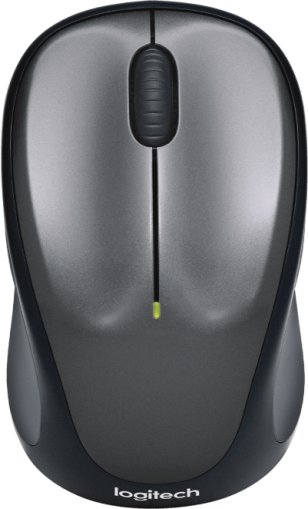 Безжична оптична мишка LOGITECH M235, USB, 1000dpi, Черна