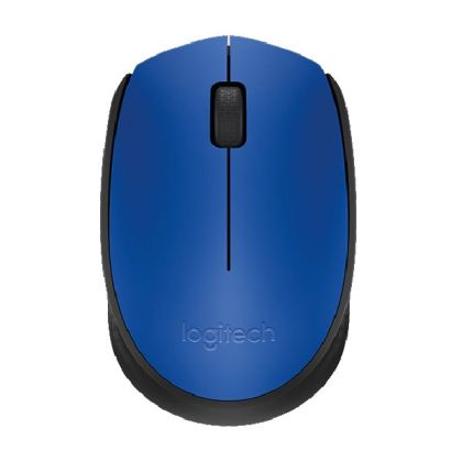 MOUSE Logitech M171 Wireless for NB, Black+Blue