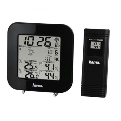 Meteo Station HAMA EWS-200 186310 Black