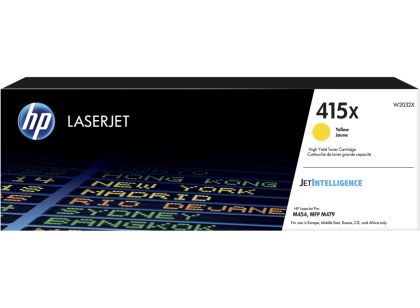 Консуматив HP 415X Yellow LaserJet Toner Cartridge