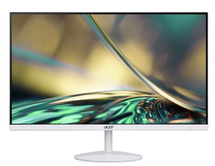 Монитор Acer SA272Ewmix 27" IPS Wide, LED, ZeroFrame, FHD 1920x1080, FreeSync, AG, 1ms (VRB), 100Hz, Ultra-thin, 100M:1, 250 cd/m2, VGA, HDMI, Audio In/Out, Speaker, Tilt, Bluelight shield, Flicker-Less, Acer Display Widget, Kensington Security, VESA, Whi