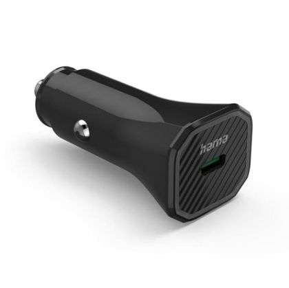 USB Car Charger USB-C, 25W HAMA-187279 Eco Black