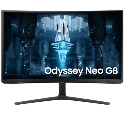 Монитор Samsung LS32BG850N 32" Odyssey Neo G8,Curved VA, 240Hz, 1 ms, 3840x2160, DP, 2xHDMI, USB Hub, White