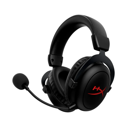 Геймърски безжични слушалки HyperX Cloud II Core Микрофон, Черно